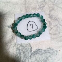▼▼⑦m→→→m24-1【Premio Fortuna】緑水晶 グリーンクリスタル 8ミリ 強い癒しの効果 パワーストーン 902016■■の画像