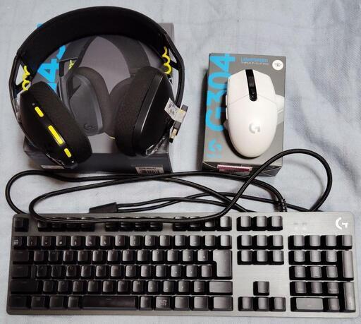 Logicool キーボード マウス ヘッドホン G512 G304 G435