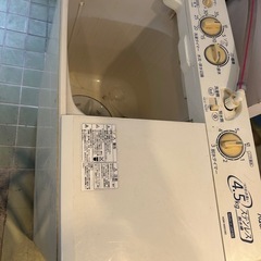 2層式洗濯機