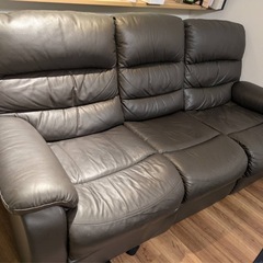 【美品】ニトリ電動ソファ（お手入れセット付）※12/15まで
の画像