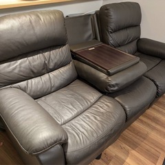 【美品】ニトリ電動ソファ（お手入れセット付）※12/15まで
の画像