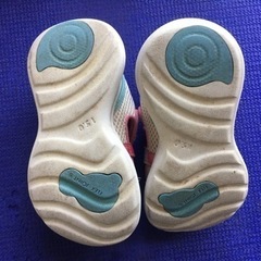 MOONSTAR メッシュサンダル 15cmの画像