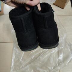 子供用レインコート　100　ムートンブーツ　１５センチ