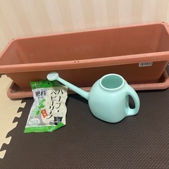 プランターと土（取引中）