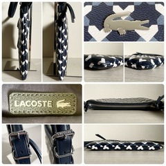 ☆お値引可能☆【極美品】LACOSTE  ショルダーバッグ 斜めがけバッグ 薄型バッグ の画像