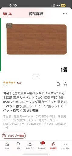 ホットカーペット