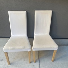 無料！IKEA☆イス2脚の画像
