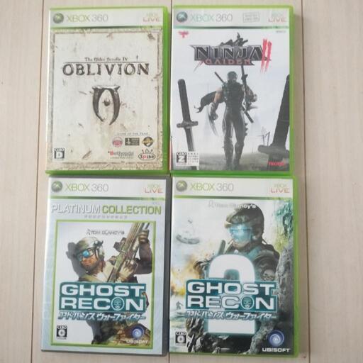 Xbox 360ソフト4枚