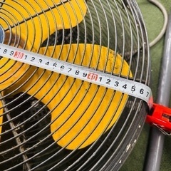 業務用 工場扇 床置き式 45CM 扇風機 ファン サーキュレーター ヤマゼン YZ オレンジの画像
