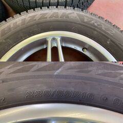 BMW使用の中古冬タイヤVRX2アルミセット225/55R16の画像