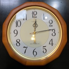 【決まりました】ジャンク　電波時計　直径34cmほど