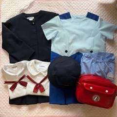 聖園マリア幼稚園 女児 女の子用　制服 帽子 バッグなど セット販売