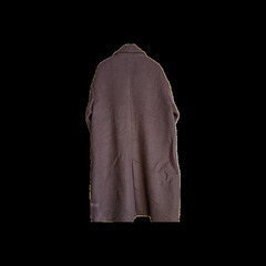 【HARE】ロングチェスターコート(茶)の画像