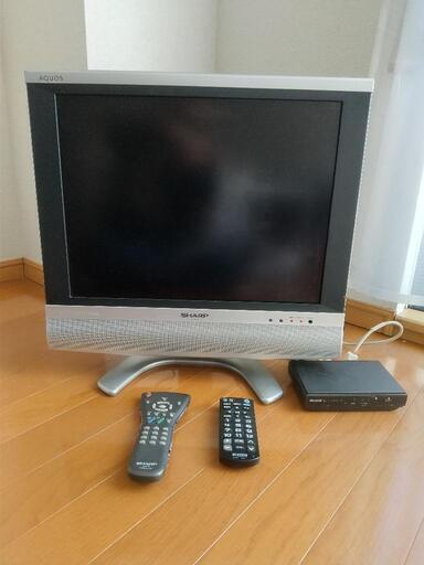 液晶カラーテレビ AQUOS 20インチ