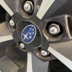 スバルフォレスターＳリミSJ5純正　225/55R18インチアルミホイール4本(純正ノーマルタイヤ付き)　の画像