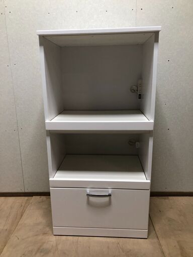 決まりました食器棚 レンジボード ストッカー キッチンカウンター 日本製　【糸島市内 送料無料】1128-1