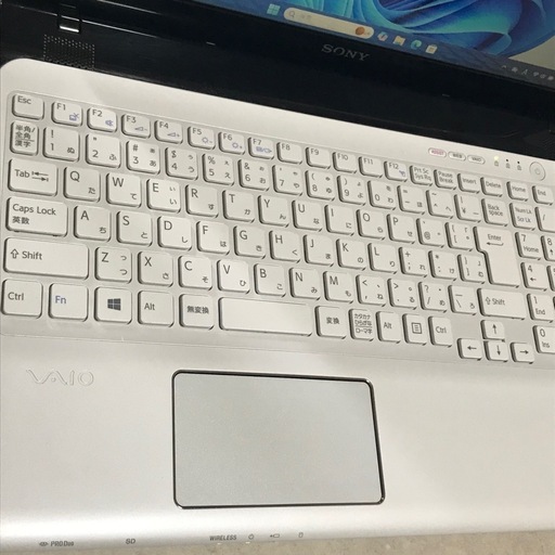 358 人気のSONY VAIOCore i7でスムーズに動く♪大容量メモリ8GB