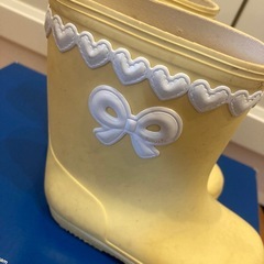 女の子　レインブーツ　14センチの画像