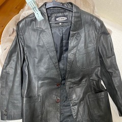 お値引きも受け付けます。ニチワ　ライダース　多分本革年代物