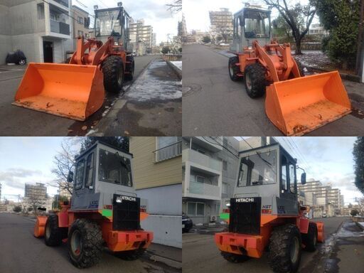 札幌発 日立 LX30 タイヤショベル ディーゼル 4WD ボブキャット 除雪 排雪