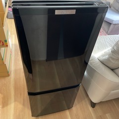 146L 2ドア冷蔵庫　三菱電機