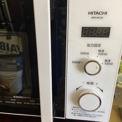 日立電子レンジの画像
