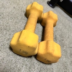 ダンベル1.5キロ✖️2