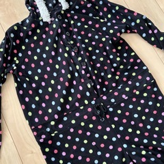 【美品❣️】暖かいパーカーフリースパジャマ💜の画像