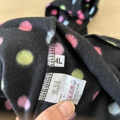 【美品❣️】暖かいパーカーフリースパジャマ💜の画像