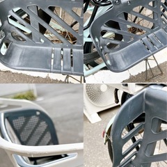 【決まりました】OGK 自転車用 チャイルドシート スタンダード リヤ キッズシート Wグレーの画像