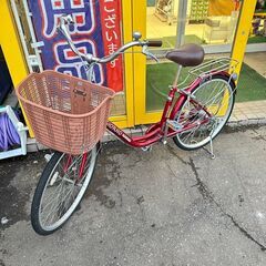 4/10GIORND 自転車 シティーサイクル 24インチ カゴ...