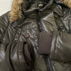 美品ALPHA INDUSTRIES Mサイズ　ミリタリージャケット コートの画像