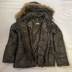美品ALPHA INDUSTRIES Mサイズ　ミリタリージャケット コートの画像