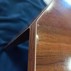 431fk 【現状品】★未使用品・開封品★テーブル 折りたたみ ローテーブル コンパクト 90cm 座卓 長方形 センターテーブル 木製 おしゃれ シンプル　　y112802fk 

の画像