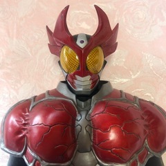 仮面ライダーアギトバーニングフォーム　ビッグサイズ　ソフビフィギュア
の画像
