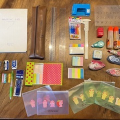 購入いただいた方には欲しいもの差しあげます。文房具　