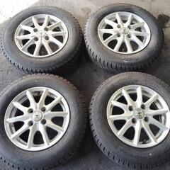 バリ山 145/80R13 グッドイヤー アイスナビ6 アルミ付き