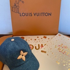 期間限定品 Louis Vuitton デニム キャップ LV ...