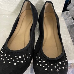 靴 スニーカー パンプス ぺったんこ　美品の画像