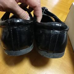 キッズ　フォーマル　靴　23センチの画像