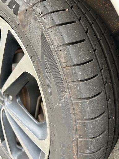 社外アルミホイール4本+ノーマルタイヤ4本セット　WREST(ヴァレスト)WS-4 　225/50R18 18インチ　エスティマ セレ