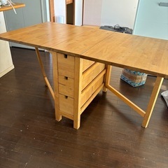 IKEA ノールデン　ダイニングテーブル 