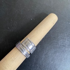 シルバーアクセサリー　スプーンリング　手作り指輪　ハンドメイドリング