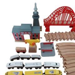 BRIO IKEA トイザらス 木製レール 道 電車 セット 知育玩具の画像