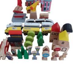 BRIO IKEA トイザらス 木製レール 道 電車 セット 知育玩具の画像