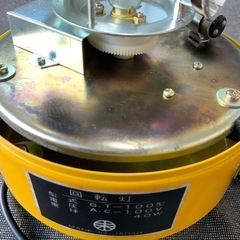 リユース　レトロ　ガードライト　G.Tー100型　40W 黄色　回転灯　長期保管品　　幅16.4　　奥行16.4　　高さ23.5　 （ｃｍ）の画像