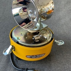リユース　レトロ　ガードライト　G.Tー100型　40W 黄色　回転灯　長期保管品　　幅16.4　　奥行16.4　　高さ23.5　 （ｃｍ）の画像