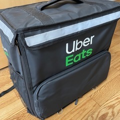 【12/3まで】Uber eats デリバリーバッグ　中古の画像