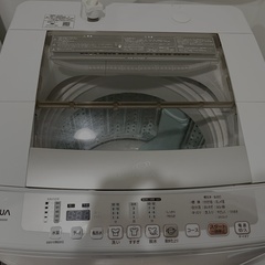 全自動電気洗濯機 AQUA AQW-VW80Gの画像