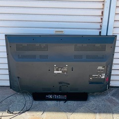 SHARP 液晶カラーテレビ 2017年製　40型 リモコン付き　の画像